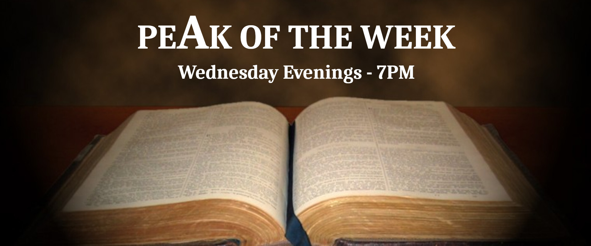Wednesday Night Bible Study, Prayer, Singing, and Praise